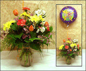 Celebrate Bouquet In Waterford Michigan Jacobsen's Flowers