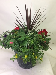 Premium Combination Planter In Waterford Michigan Jacobsen's Flowers