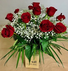 SWEETEST  DAY ROSES WITH CHOCOLATES In Waterford Michigan Jacobsen's Flowers