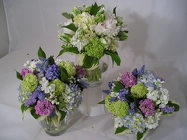 Spring and Summer Bridal Party Bouquets In Waterford Michigan Jacobsen's Flowers