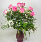 Pink Roses In Waterford Michigan Jacobsen's Flowers