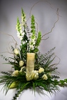 Inspirational Candle Arrangement In Waterford Michigan Jacobsen's Flowers