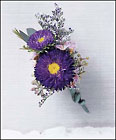 Purple Dusk Boutonniere
