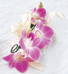 Lavender Dendrobium Orchid Corsage