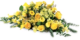 Head Table Golden Centerpiece
