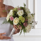 Tri Color Bridal Bouquet