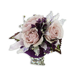 Shimmer Wrist Corsage In Waterford Michigan Jacobsen's Flowers