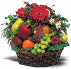 Fabulous Fruit and Flower Basket