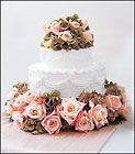 Sweet Visions Wedding Cake Decoration In Waterford Michigan Jacobsen's Flowers