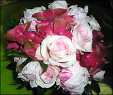 Soft summer bridal bouquet