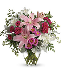 Blush Rush Bouquet In Waterford Michigan Jacobsen's Flowers