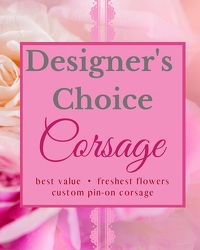 Designer's Choice - Corsage In Waterford Michigan Jacobsen's Flowers