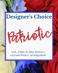 Designer's Choice - Patriotic In Waterford Michigan Jacobsen's Flowers