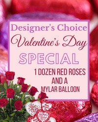 Designer's Choice - Valentine's Special In Waterford Michigan Jacobsen's Flowers
