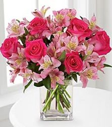 Dreamland Pink Bouquet  In Waterford Michigan Jacobsen's Flowers