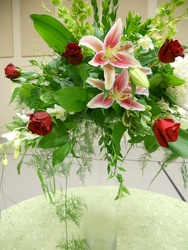 Reception Centerpiece In Waterford Michigan Jacobsen's Flowers