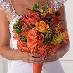 Fall Wedding Bouquet In Waterford Michigan Jacobsen's Flowers