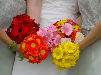 Summer Wedding Bouquets In Waterford Michigan Jacobsen's Flowers