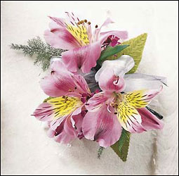 Alstromaria Corsage In Waterford Michigan Jacobsen's Flowers