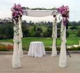 Ceremony Arch In Waterford Michigan Jacobsen's Flowers