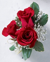 Red Rose Corsage In Waterford Michigan Jacobsen's Flowers
