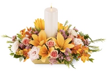  Unity Candle Arrangement In Waterford Michigan Jacobsen's Flowers
