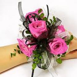 Hot Pink Corsage - Deluxe In Waterford Michigan Jacobsen's Flowers