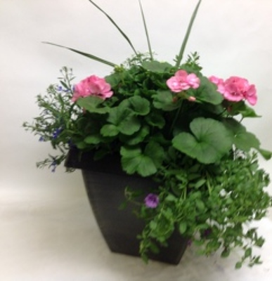  Beautiful Pair Of Patio Planter