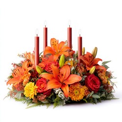 Firelight Feast In Waterford Michigan Jacobsen's Flowers