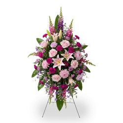 Eternal Grace Standing Spray In Waterford Michigan Jacobsen's Flowers