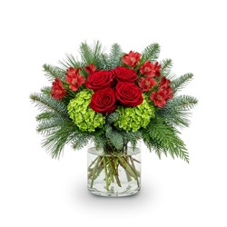 Emerald & Ruby Winter Solstice In Waterford Michigan Jacobsen's Flowers