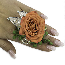 Tangerine Floral Ring In Waterford Michigan Jacobsen's Flowers