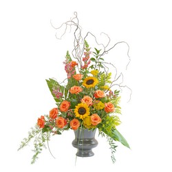 Heaven's Sunset Large Urn In Waterford Michigan Jacobsen's Flowers