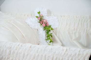 Cross Pillow In Waterford Michigan Jacobsen's Flowers