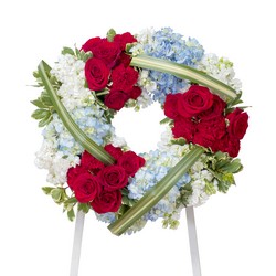 Honor Wreath In Waterford Michigan Jacobsen's Flowers