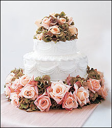 Sweet Visions Wedding Cake Decoration In Waterford Michigan Jacobsen's Flowers