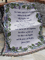 The Lord's Prayer Throw In Waterford Michigan Jacobsen's Flowers
